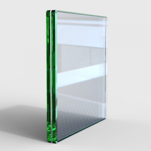 Double laminated glass